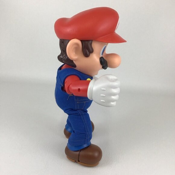 Super Mario Bros It's -A Me Mario Talking Action Figure 12" Doll 2020 Jakks Toy - Picture 4 of 7